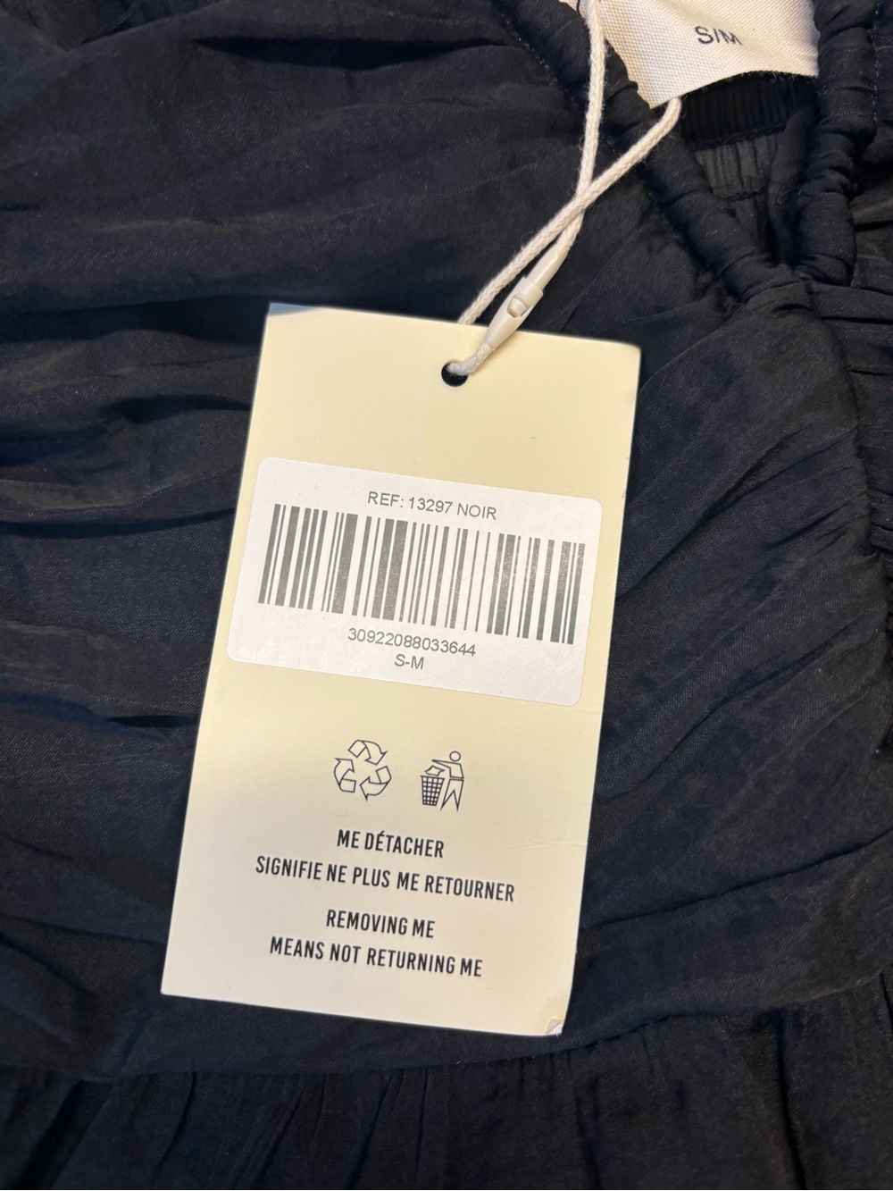 🍄NWT Easy Clothes LBD with Halter Tie - Picture 3 of 4